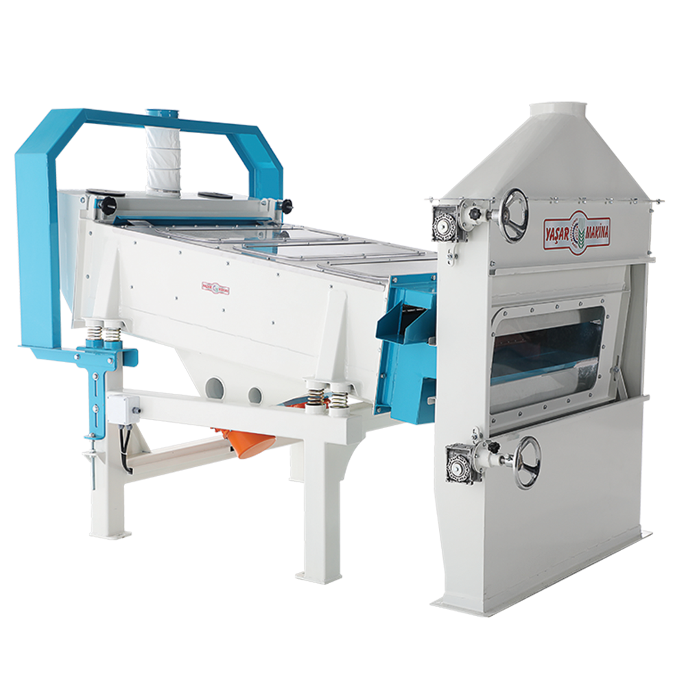 Vibro Dust Sieve With Aspiration Channel